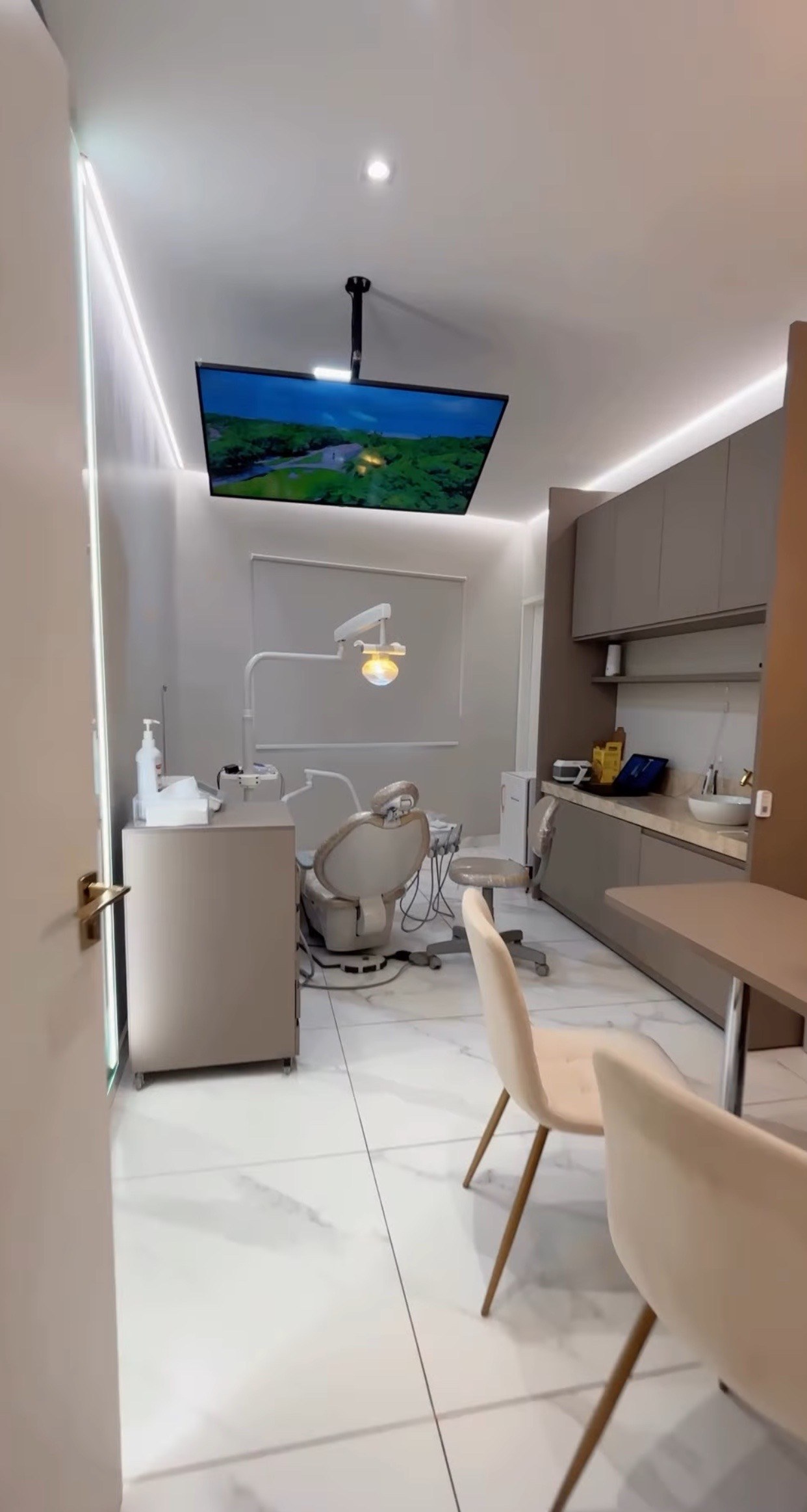 Sala de atendimento odontológico